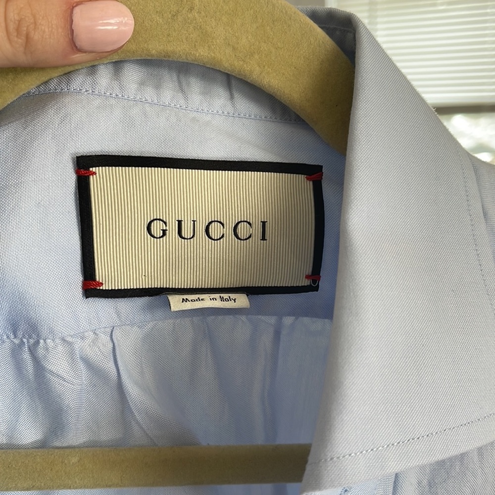 Authentic GUCCI New York Yankees Polo Shirt